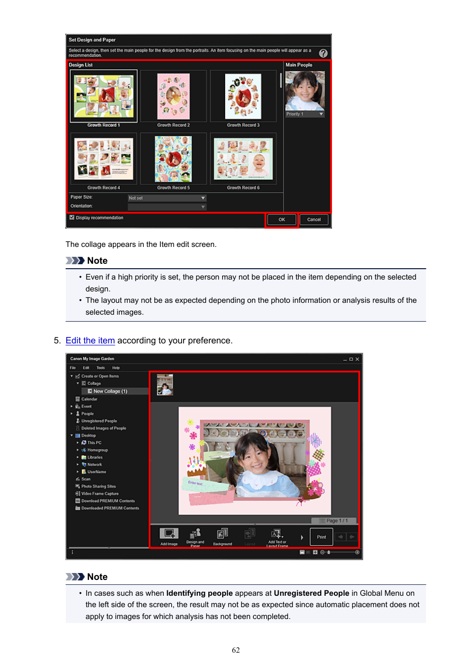 Canon My Image Garden User Manual | Page 62 / 308