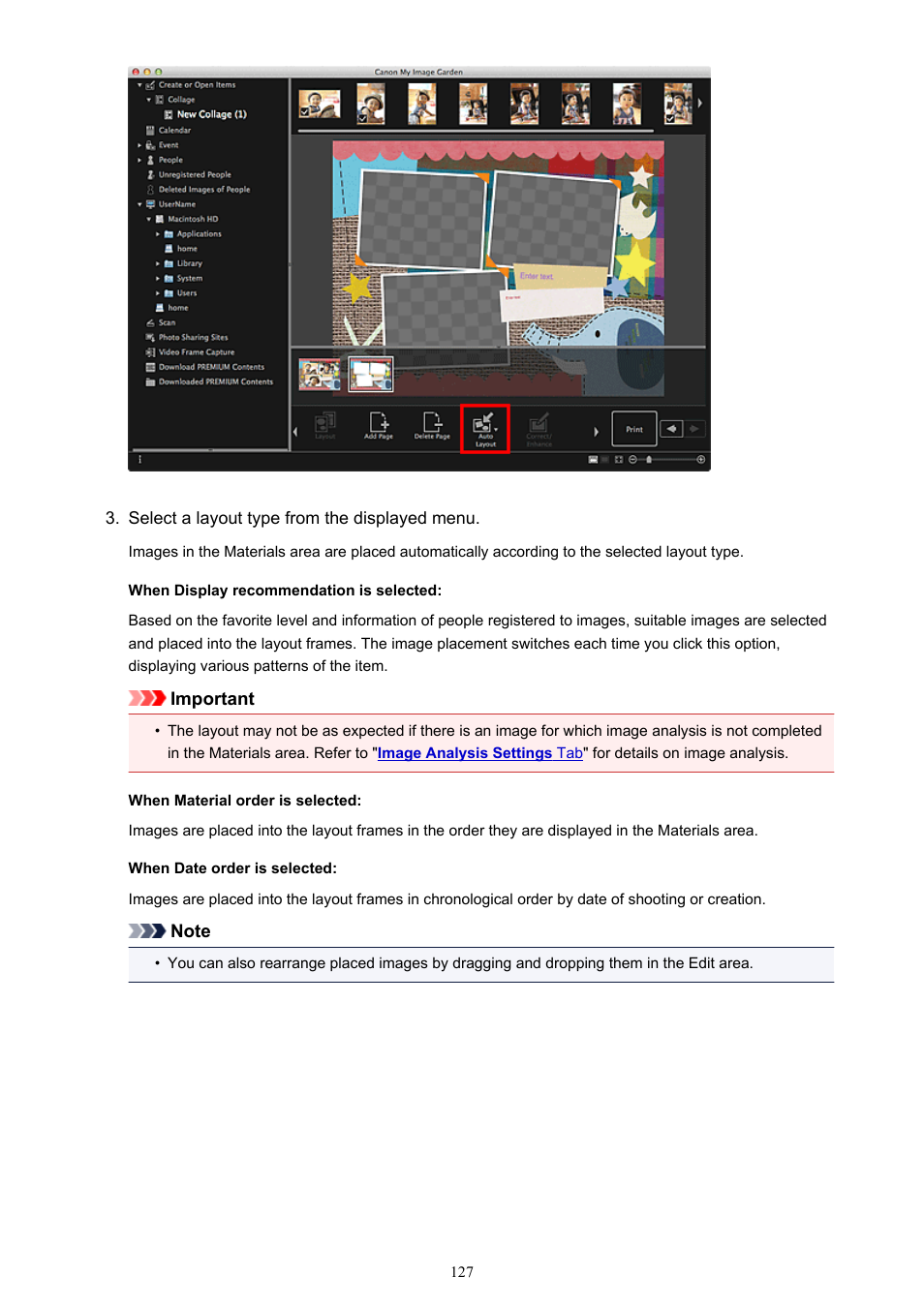 Canon My Image Garden User Manual | Page 127 / 304