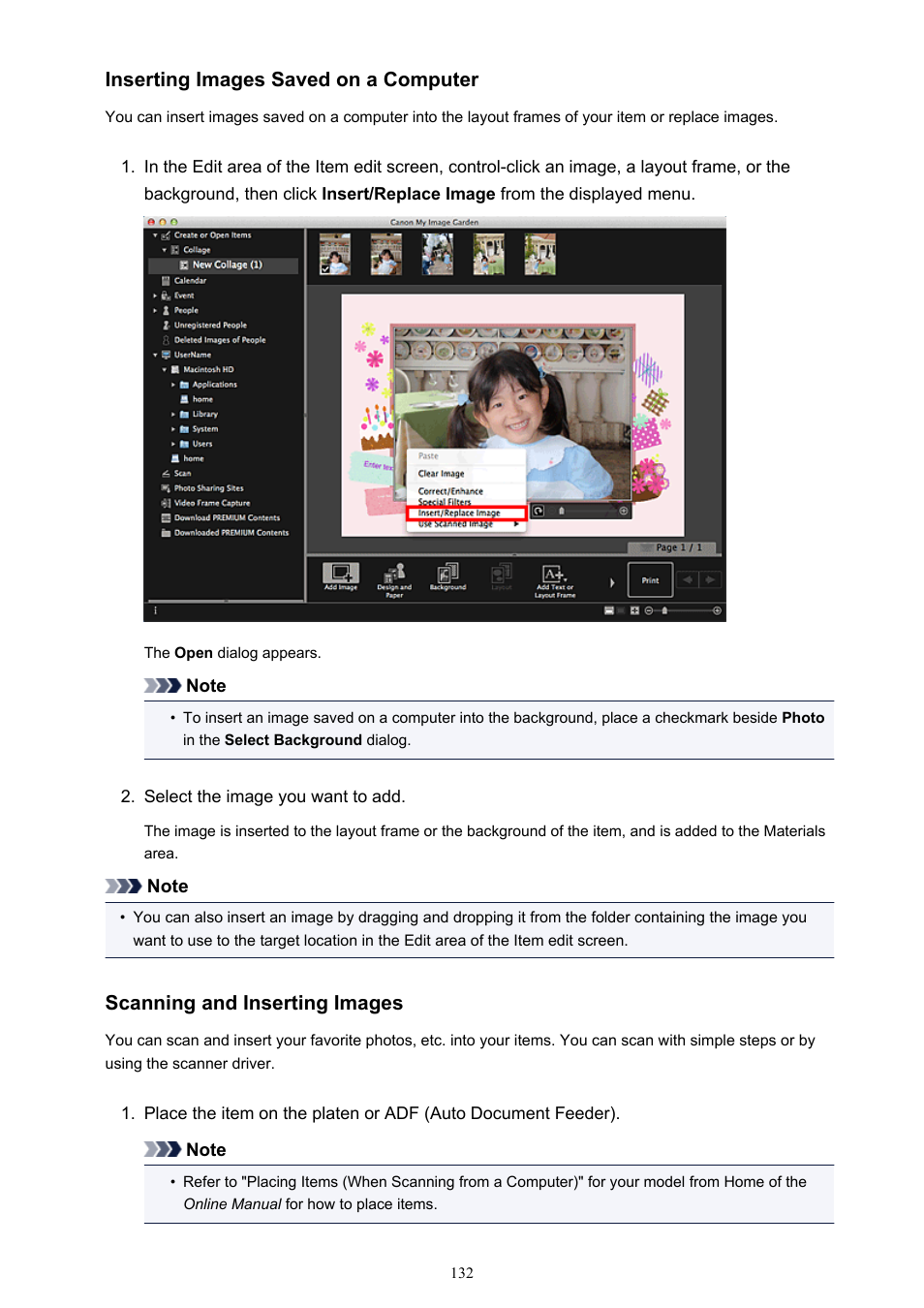 Canon My Image Garden User Manual | Page 132 / 304