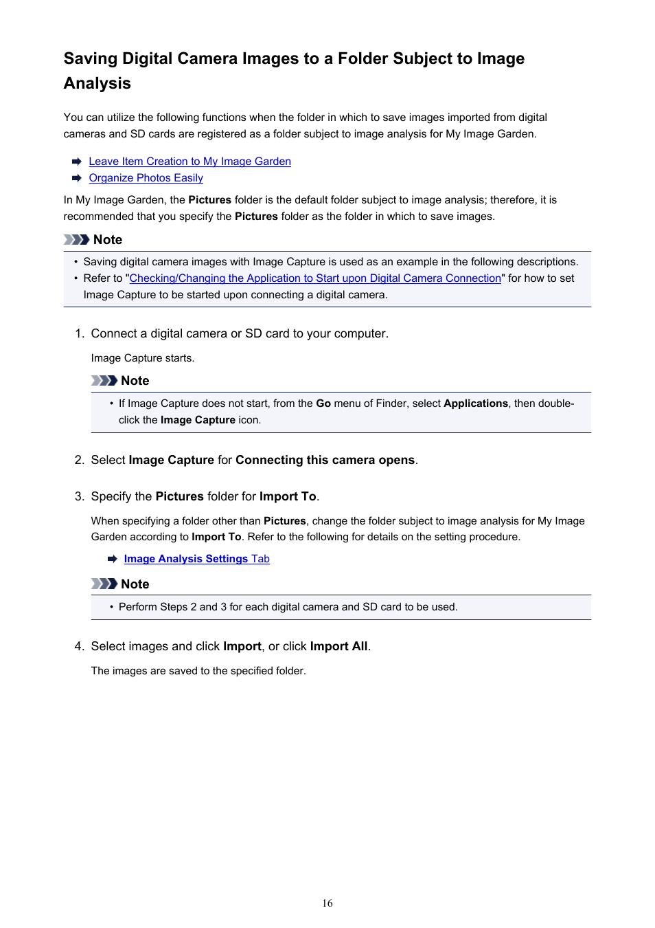 Canon My Image Garden User Manual | Page 16 / 304