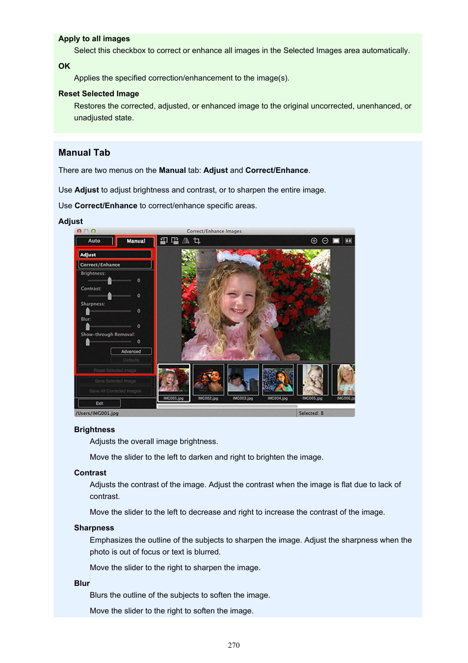 Canon My Image Garden User Manual | Page 270 / 304