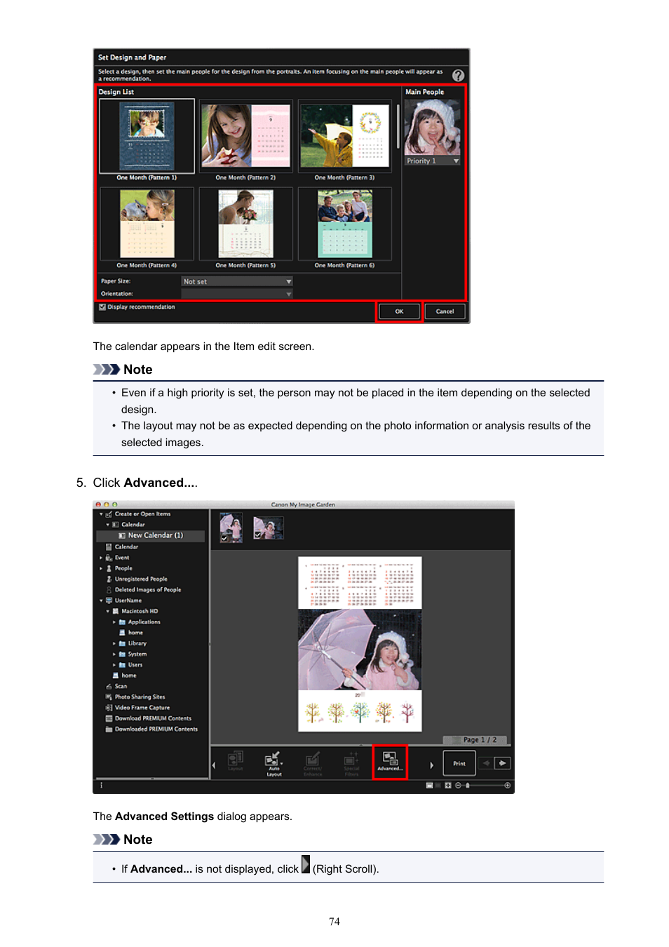 Canon My Image Garden User Manual | Page 74 / 304