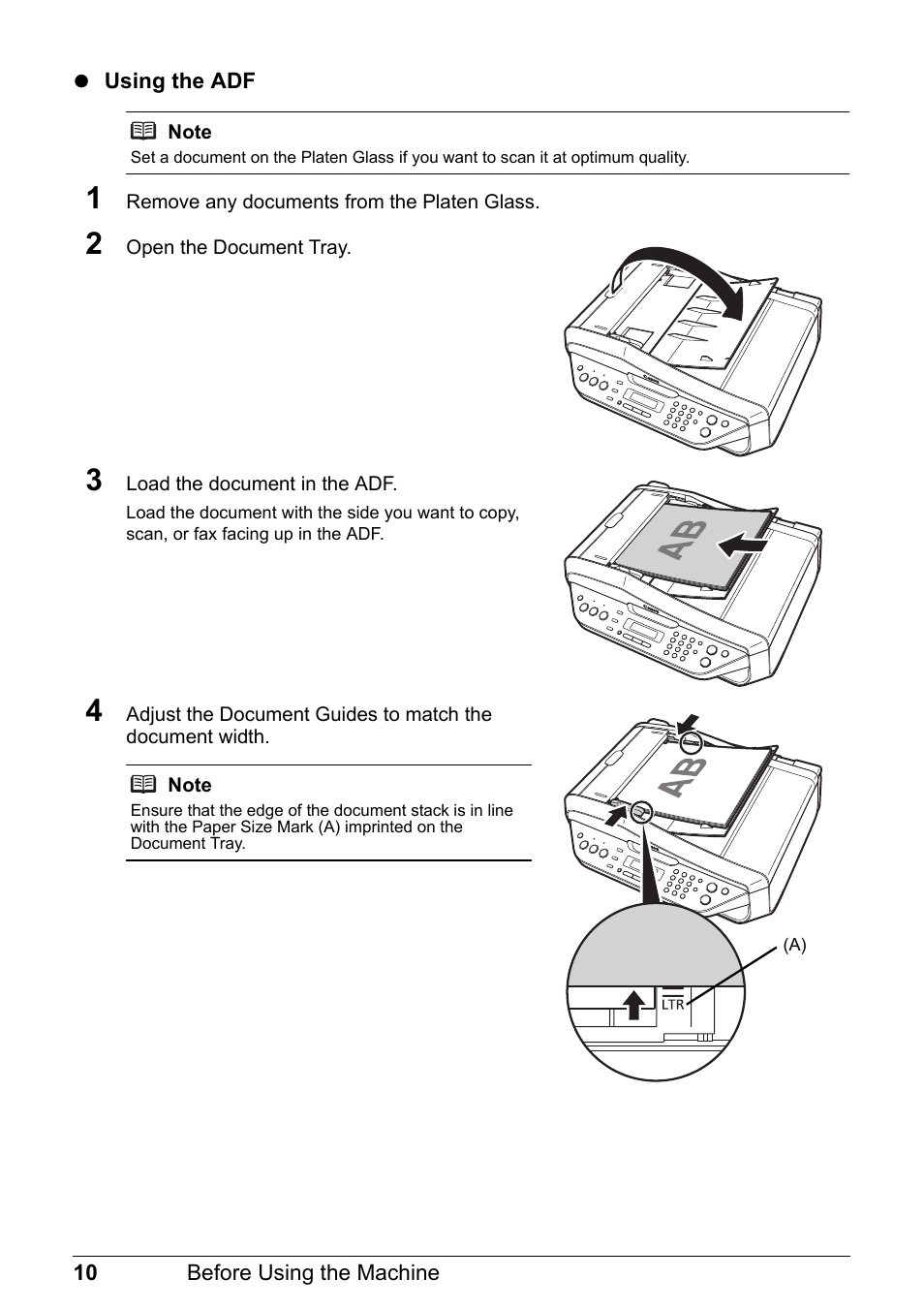 Canon PIXMA MX310 User Manual | Page 14 / 124