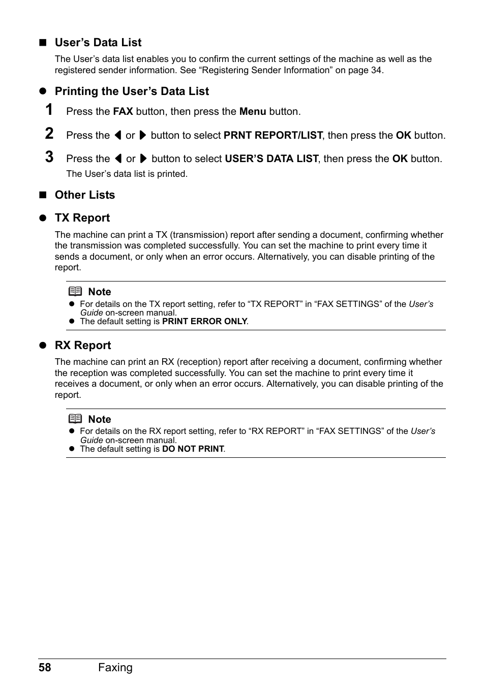 Canon PIXMA MX310 User Manual | Page 62 / 124