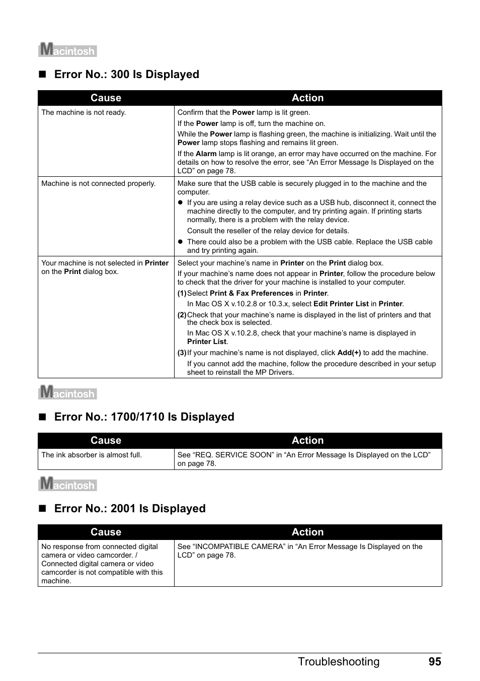 Canon PIXMA MX310 User Manual | Page 99 / 124