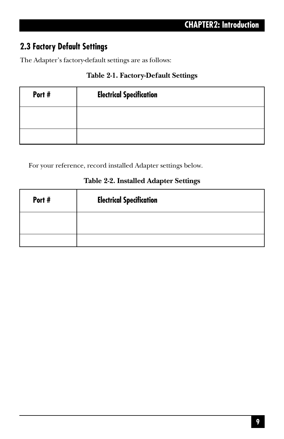 Black Box IC187C User Manual | Page 10 / 36