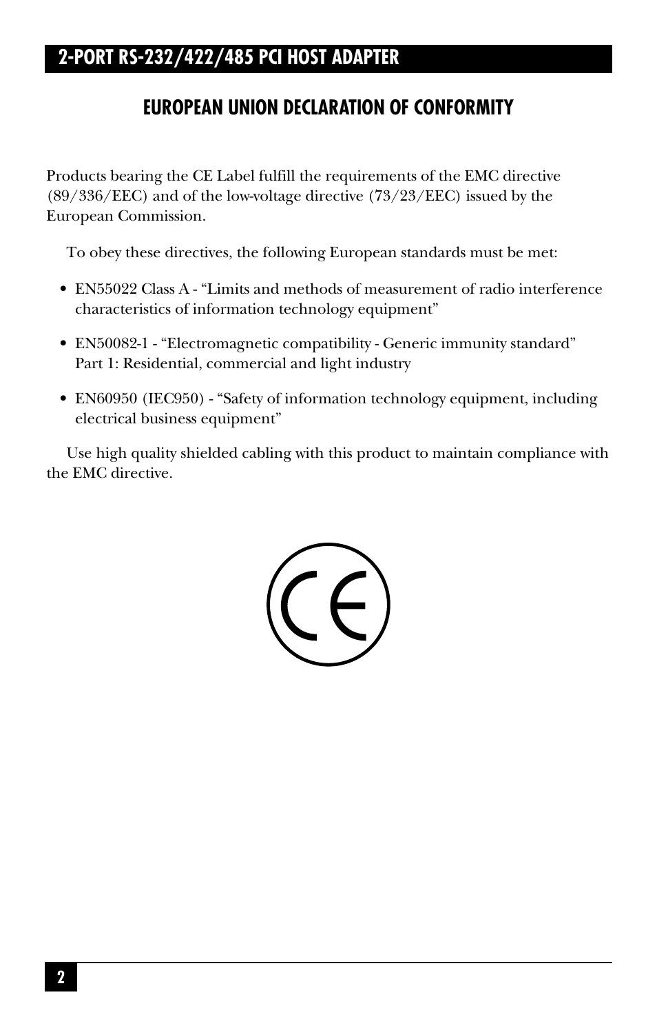 Black Box IC187C User Manual | Page 3 / 36