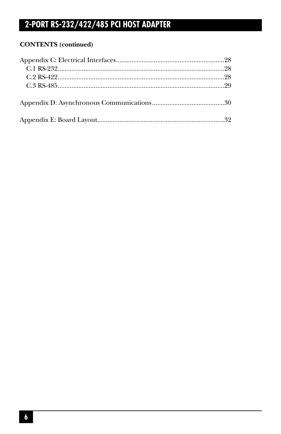 Black Box IC187C User Manual | Page 7 / 36