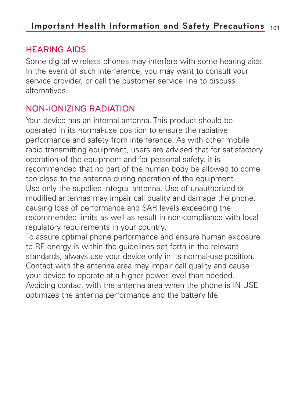 LG Optimus MS690 User Manual | Page 103 / 155