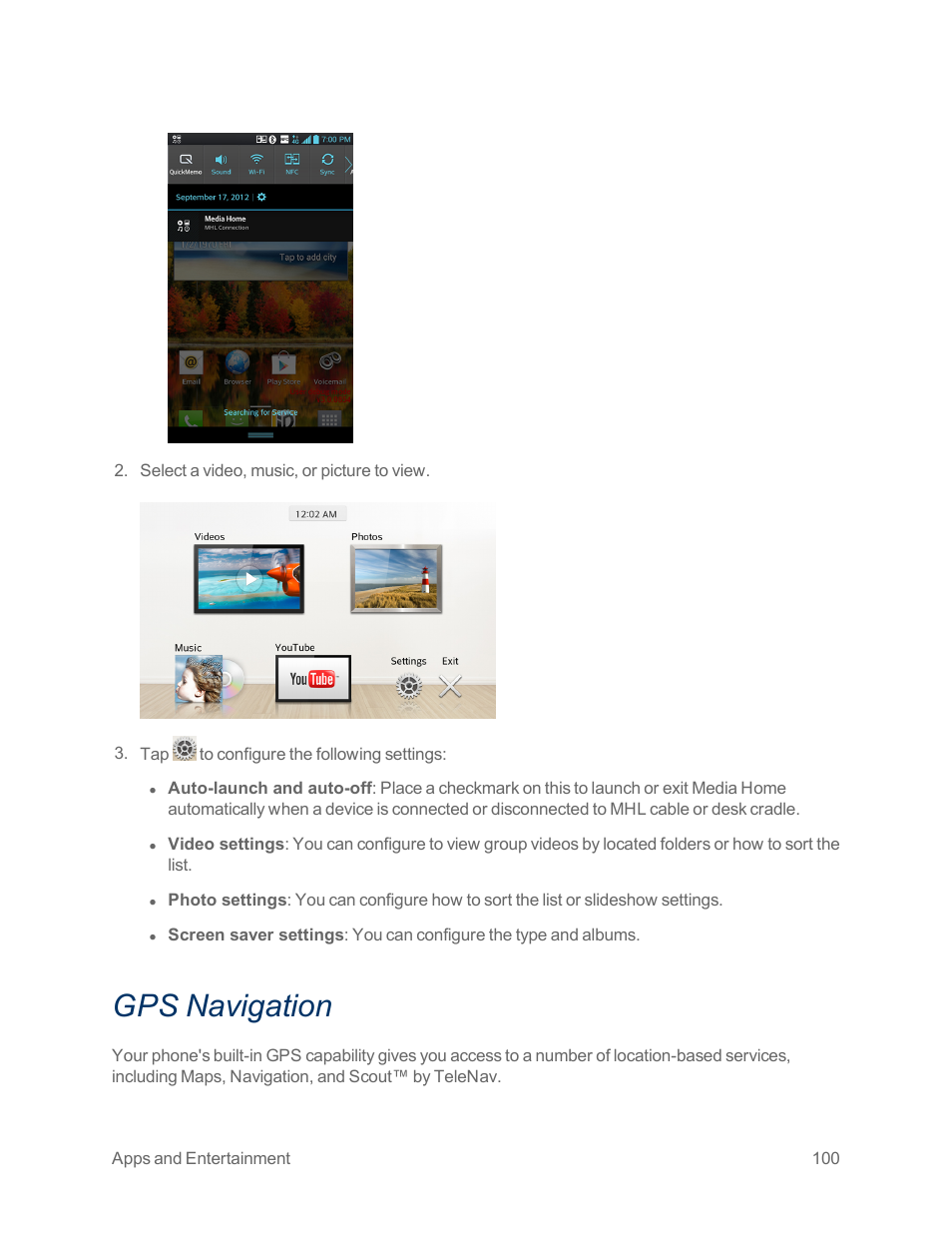 Gps navigation | LG Optimus G User Manual | Page 108 / 192