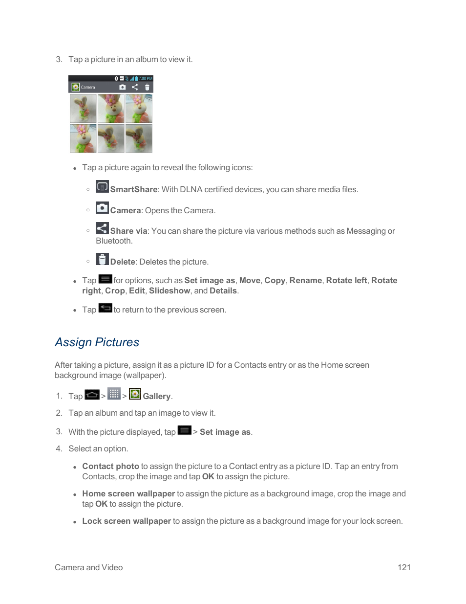 Assign pictures | LG Optimus G User Manual | Page 129 / 192