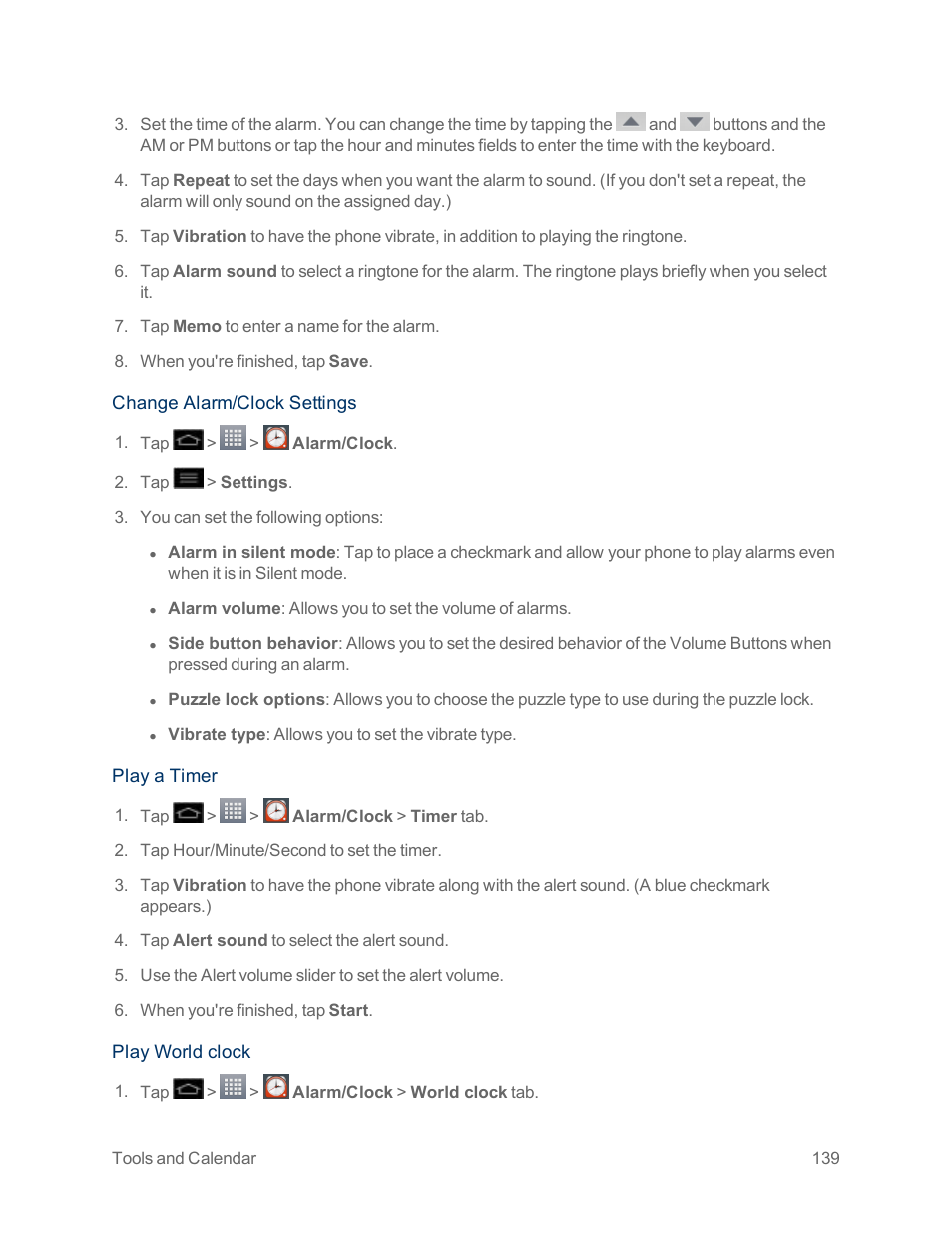 LG Optimus G User Manual | Page 147 / 192