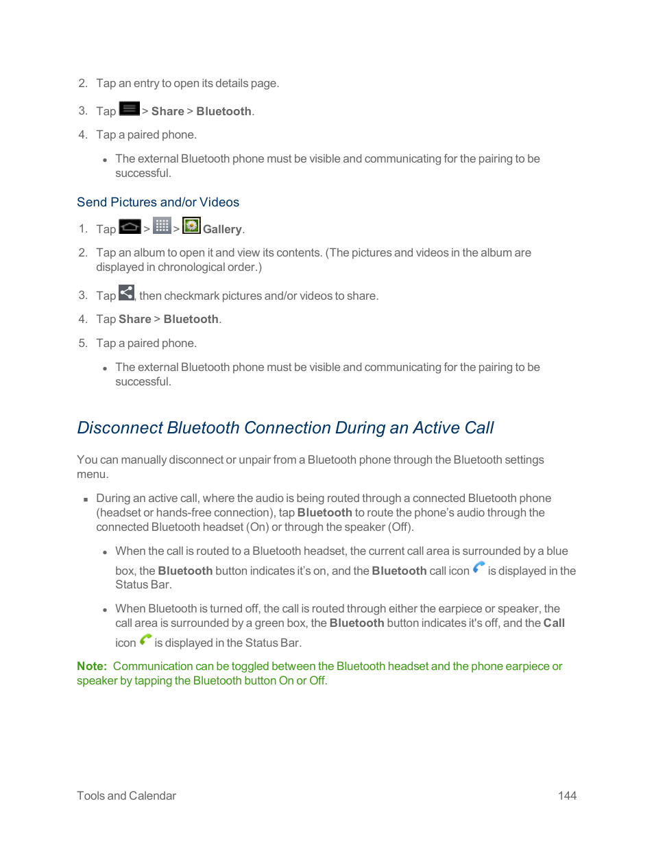 LG Optimus G User Manual | Page 152 / 192