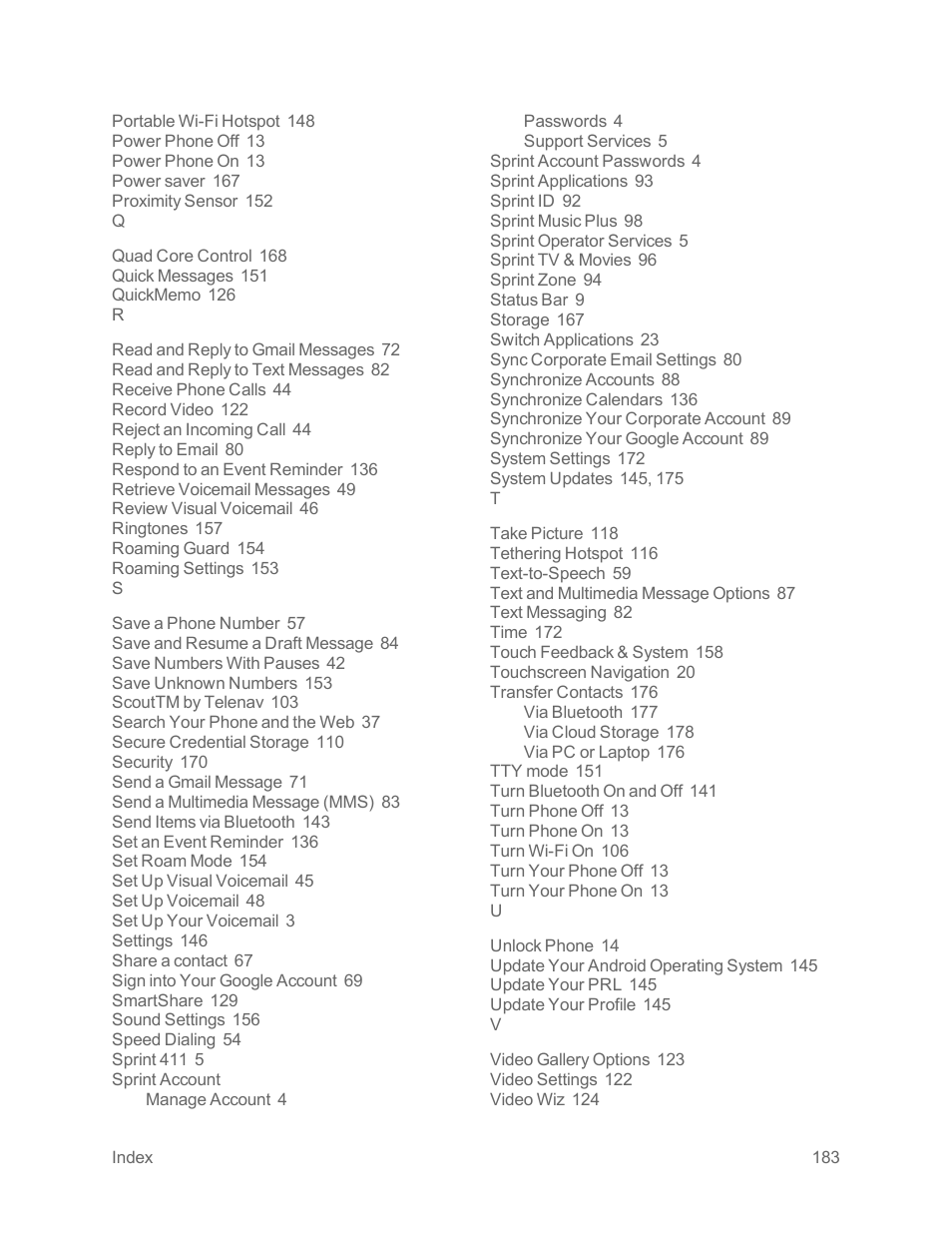 LG Optimus G User Manual | Page 191 / 192