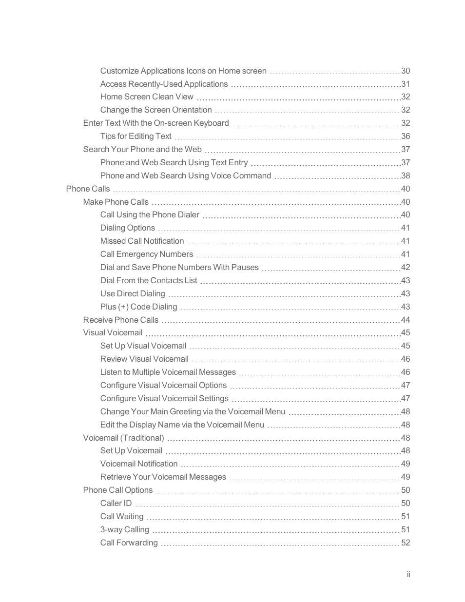 LG Optimus G User Manual | Page 3 / 192