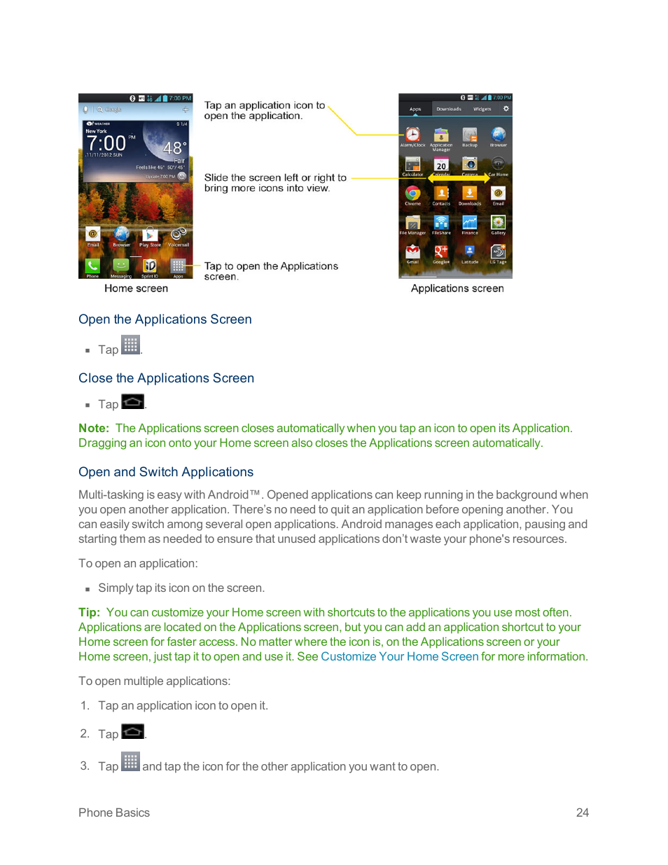 LG Optimus G User Manual | Page 32 / 192