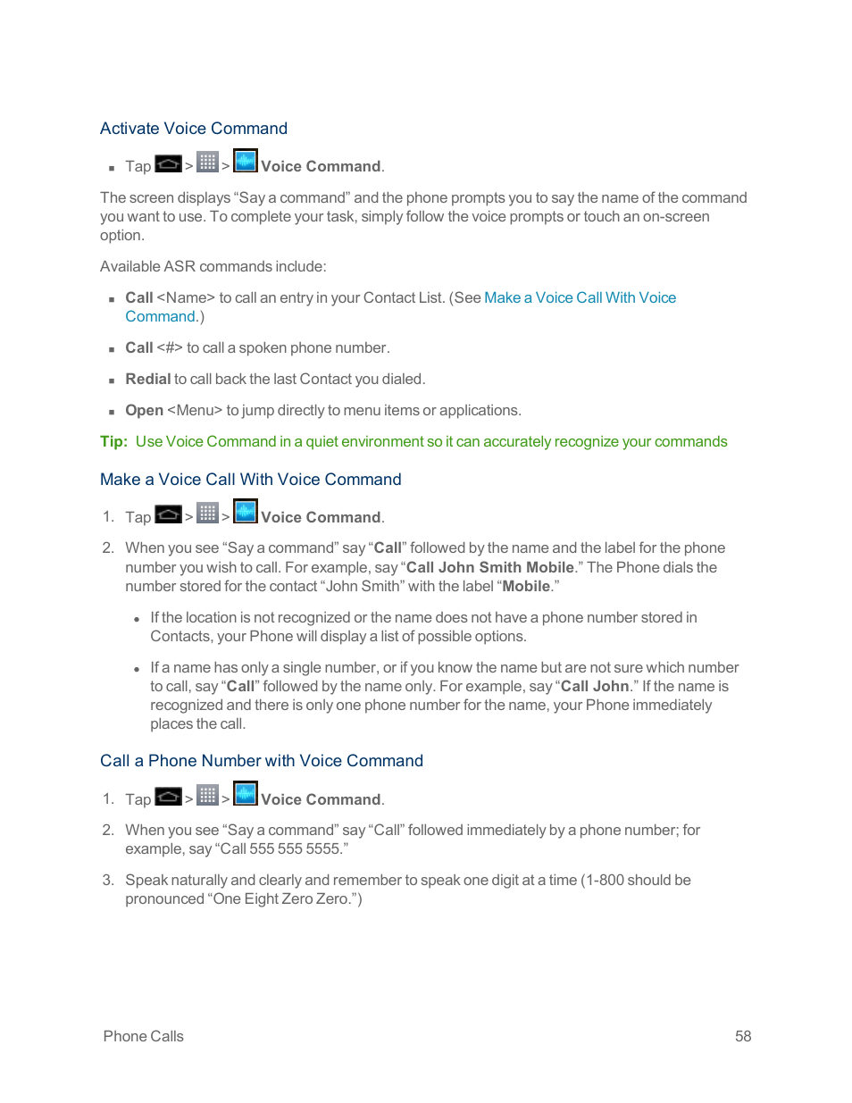 LG Optimus G User Manual | Page 66 / 192