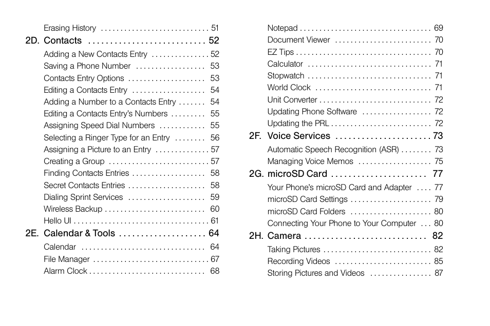 LG Rumor touch User Manual | Page 4 / 158