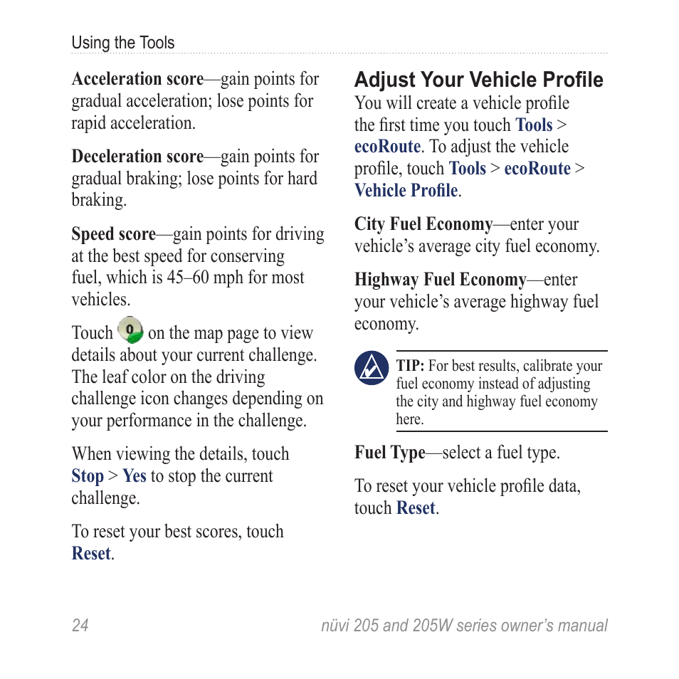 Garmin Nuvi 265W User Manual | Page 30 / 64