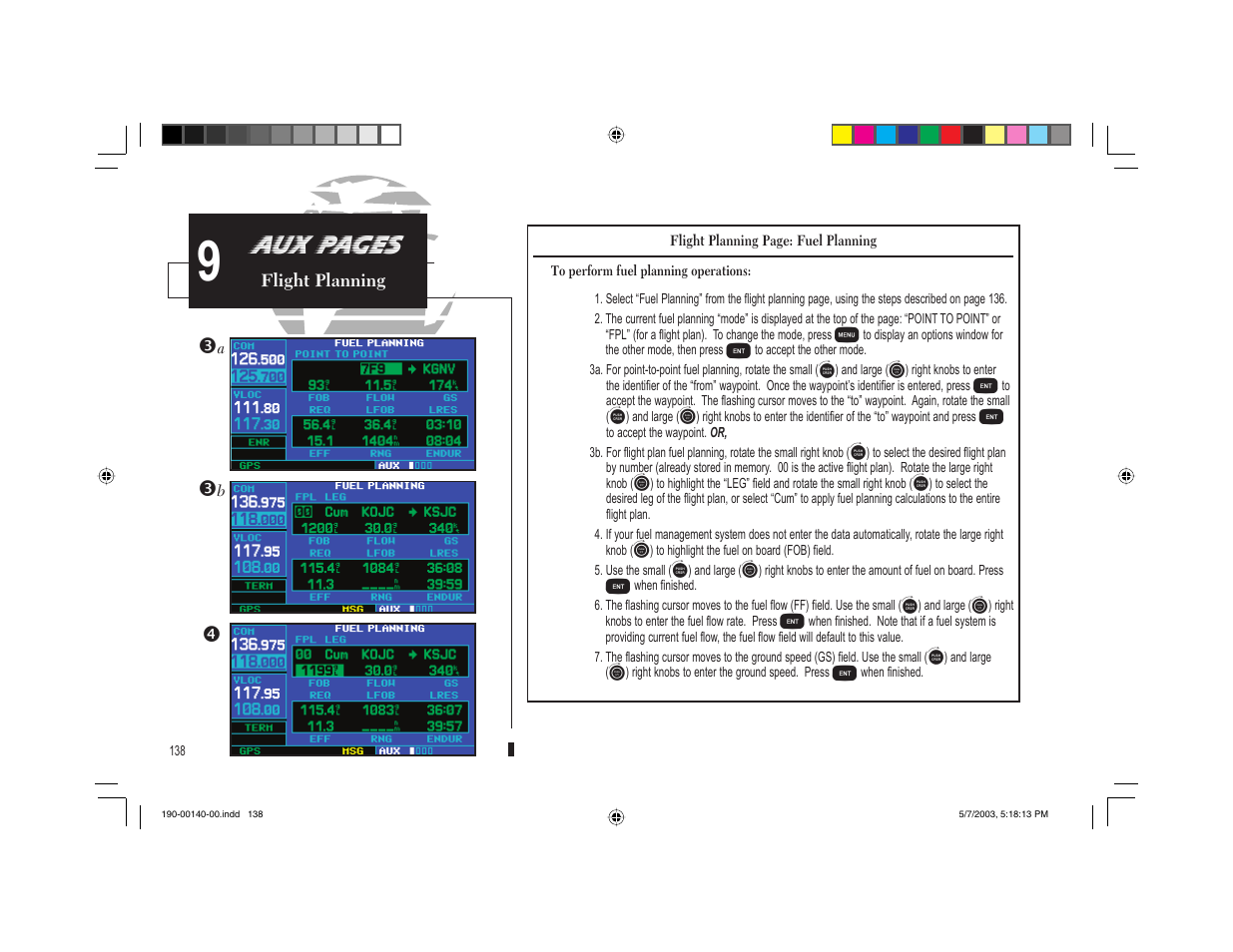 Aux pages | Garmin GNS 430 User Manual | Page 146 / 204