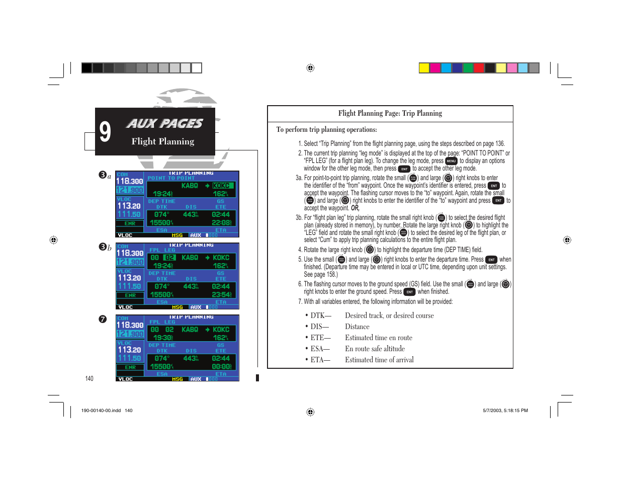 Aux pages | Garmin GNS 430 User Manual | Page 148 / 204