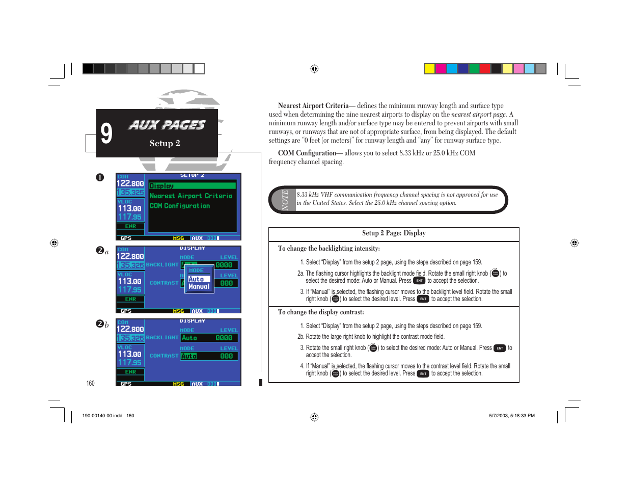 Aux pages | Garmin GNS 430 User Manual | Page 168 / 204