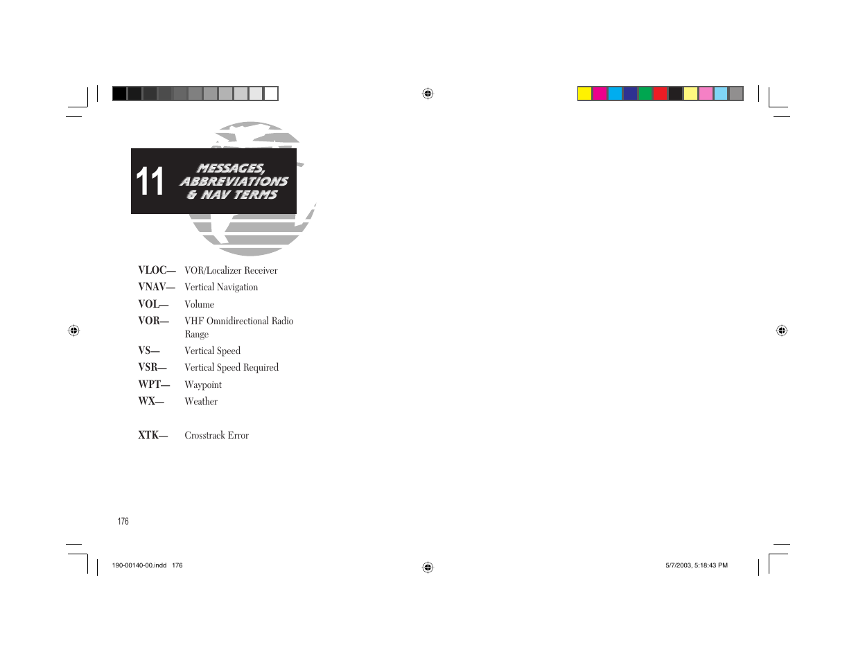 Garmin GNS 430 User Manual | Page 184 / 204