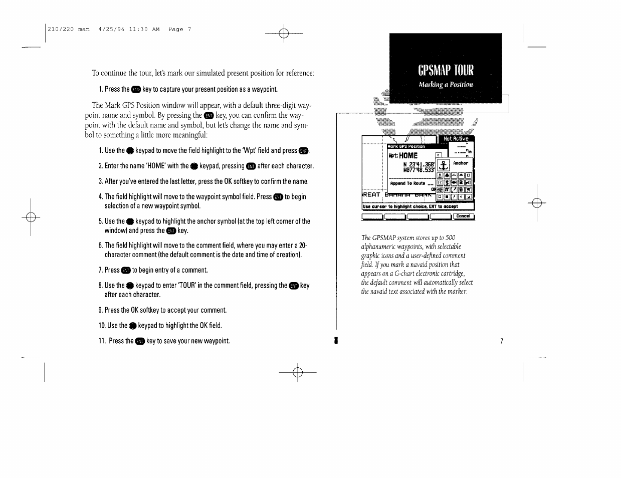 Psmap tour | Garmin 210 User Manual | Page 17 / 92