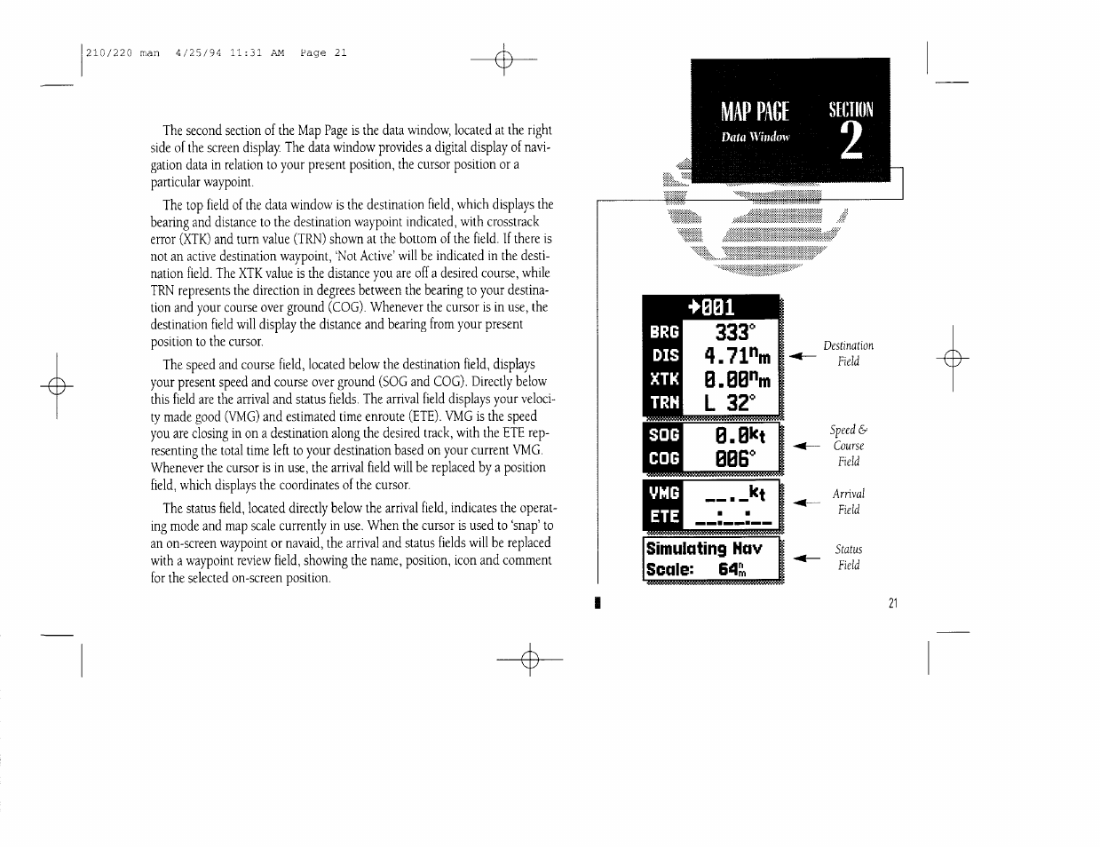 M№ page | Garmin 210 User Manual | Page 31 / 92