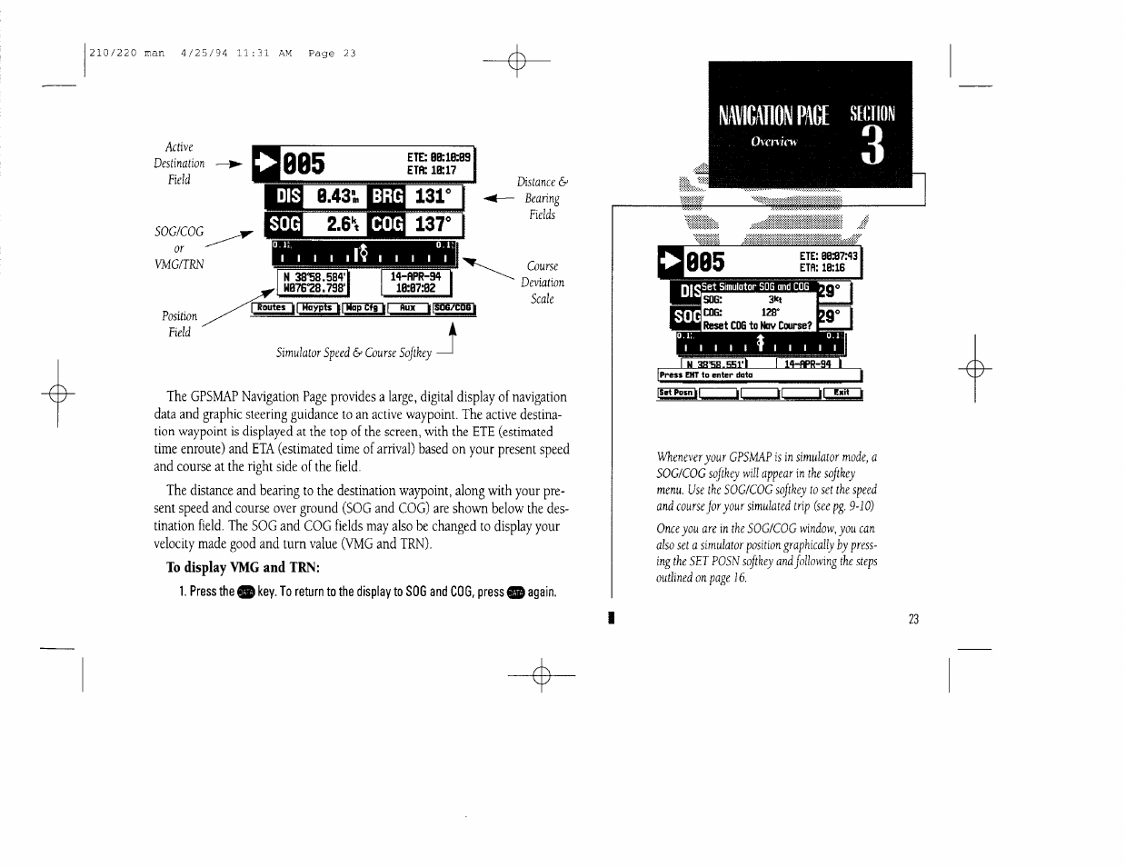 Nmonpuge sfmin | Garmin 210 User Manual | Page 33 / 92