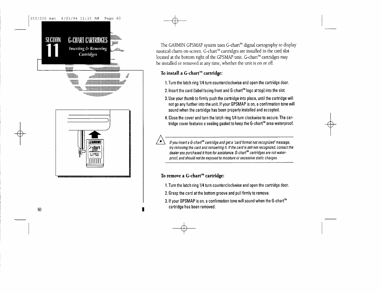 C-bcitridces | Garmin 210 User Manual | Page 70 / 92