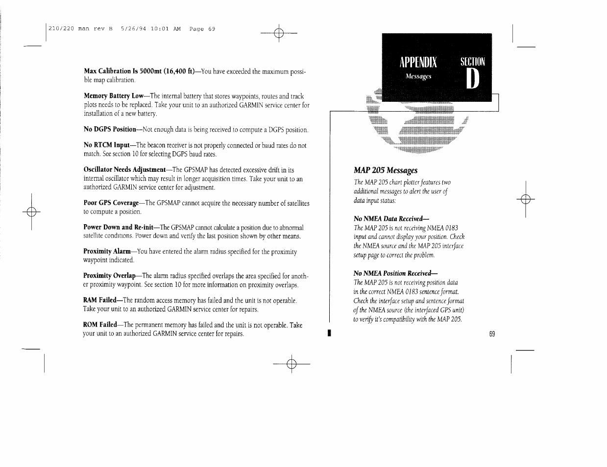 Garmin 210 User Manual | Page 79 / 92