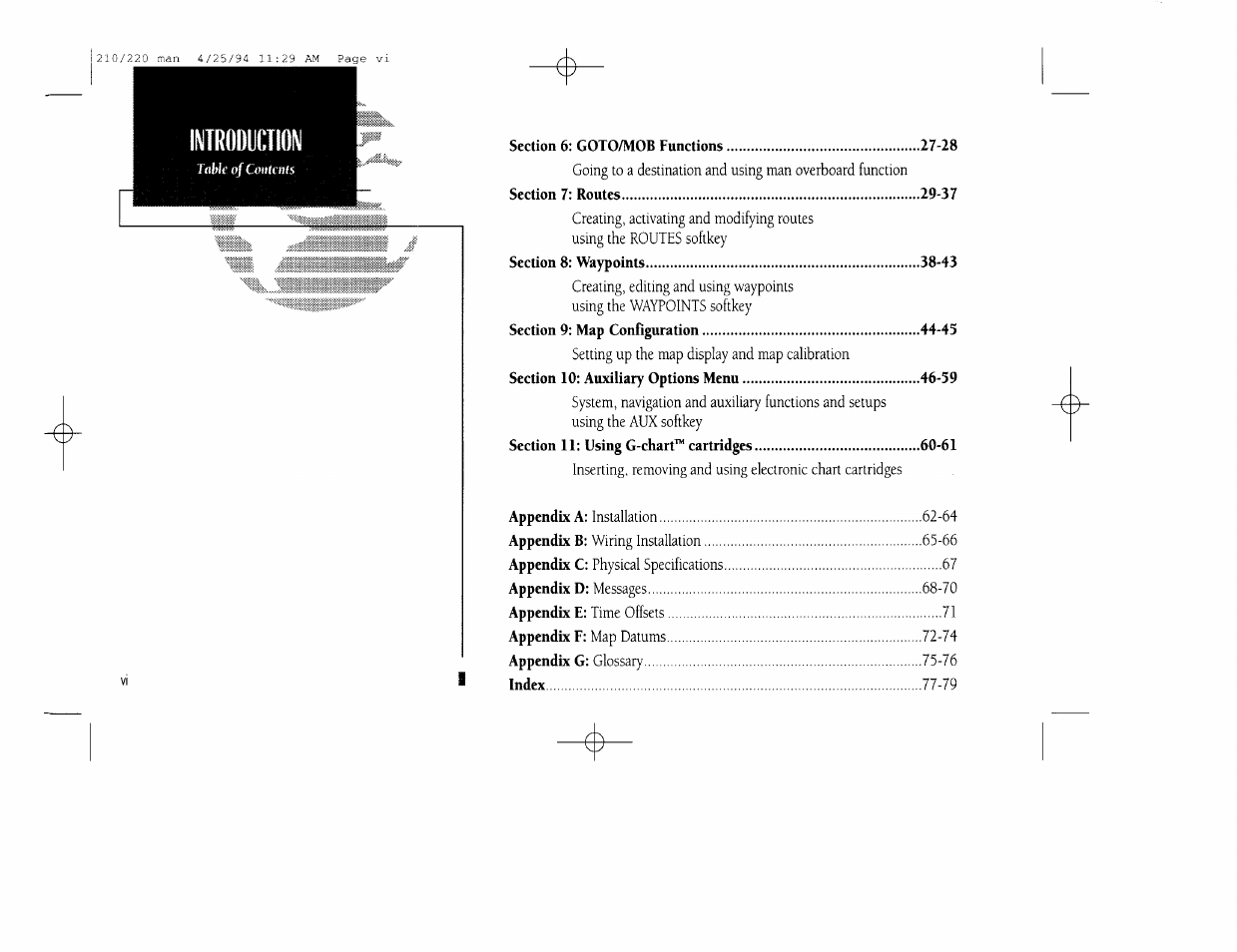 Introdliciion | Garmin 210 User Manual | Page 8 / 92