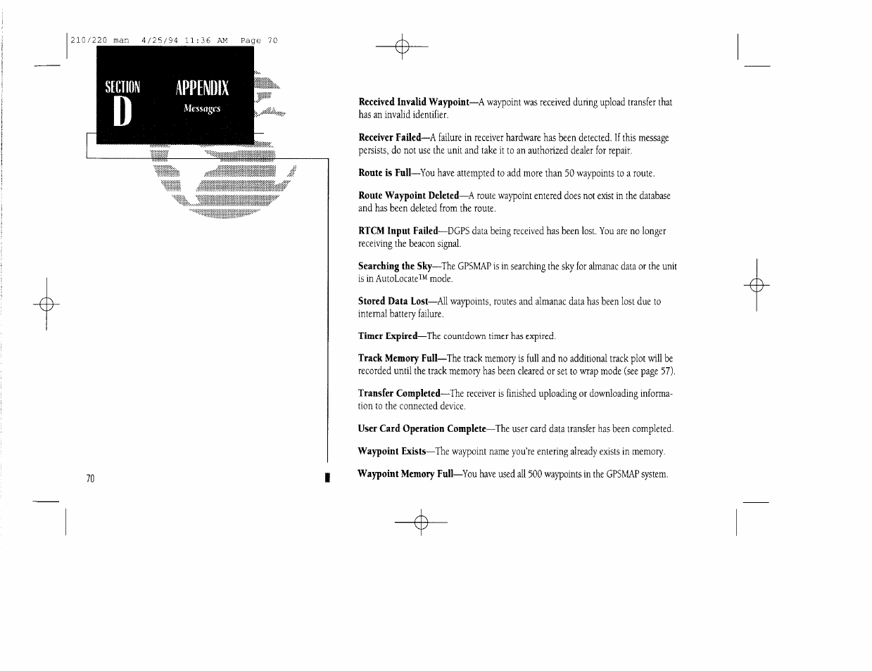 Garmin 210 User Manual | Page 80 / 92