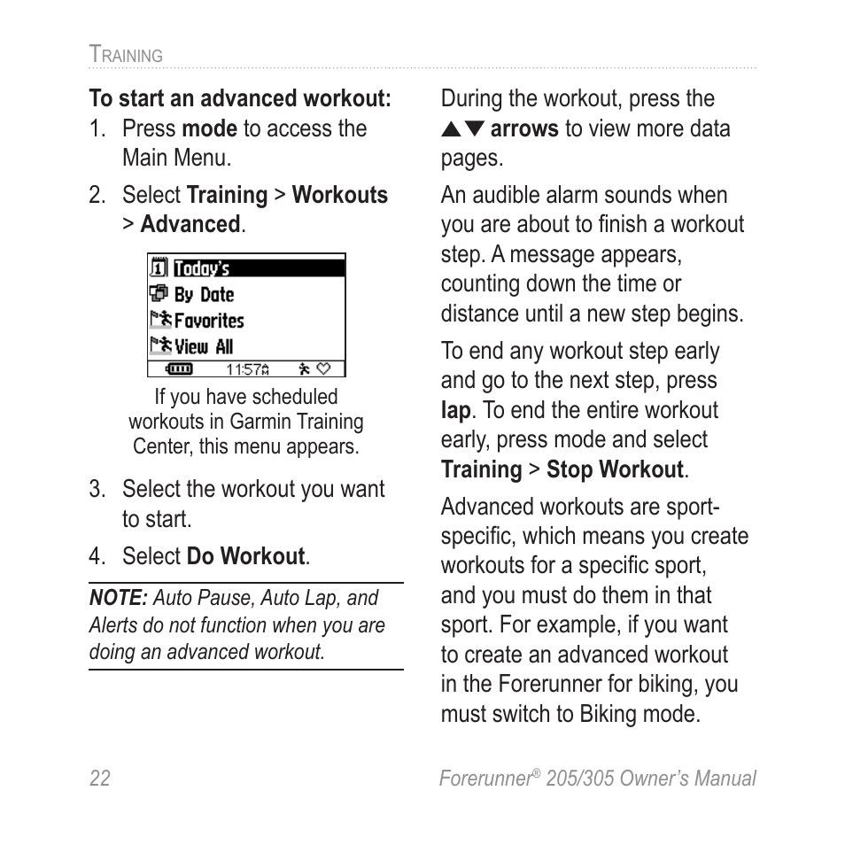 Garmin Forerunner 305 User Manual | Page 26 / 80