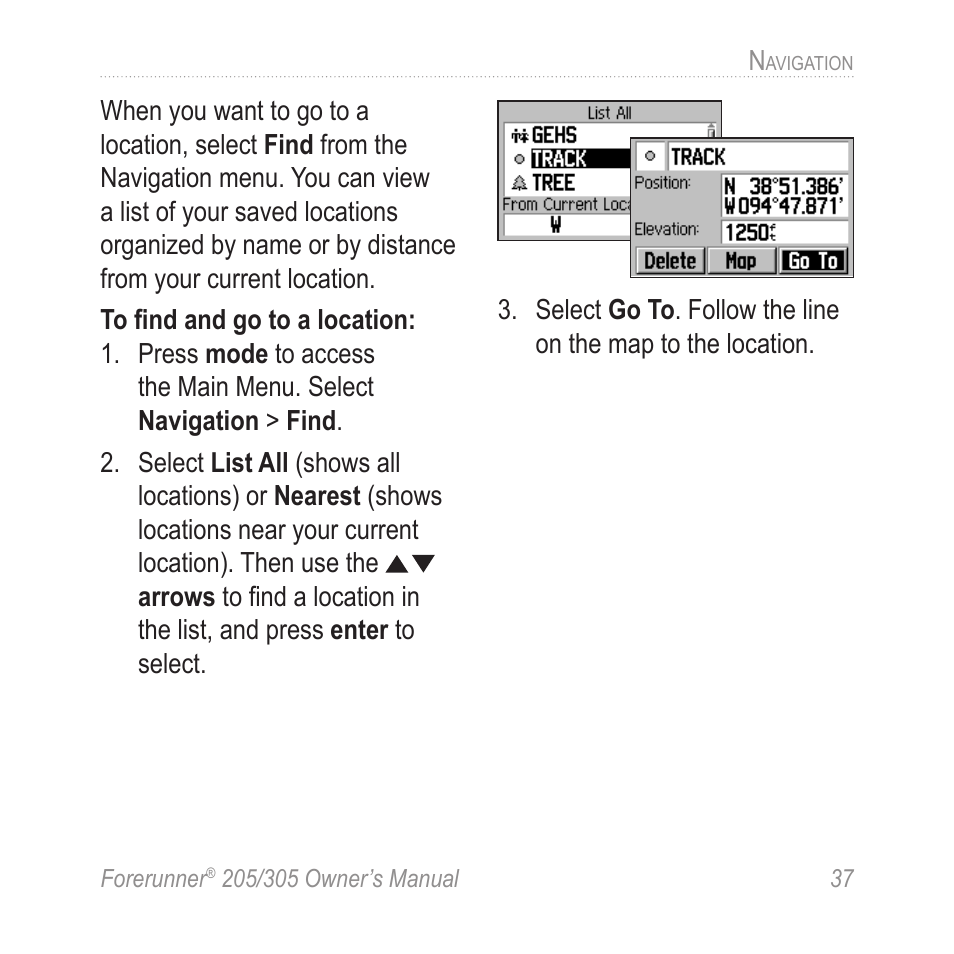 Garmin Forerunner 305 User Manual | Page 41 / 80