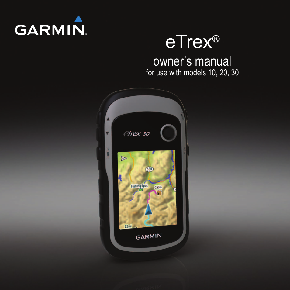 Garmin eTrex User Manual | 60 pages