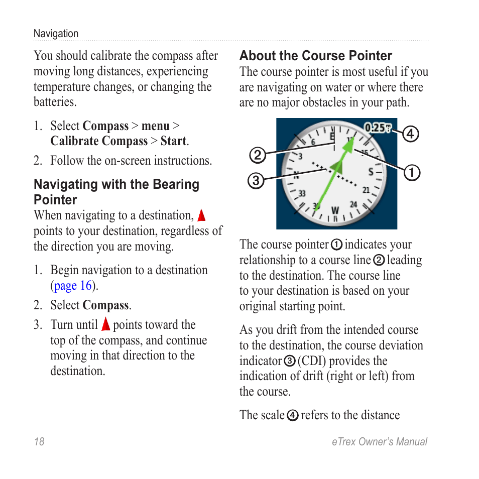 Garmin eTrex User Manual | Page 18 / 60