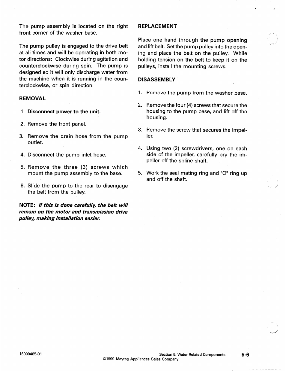 Maytag Atlantis User Manual | Page 46 / 120