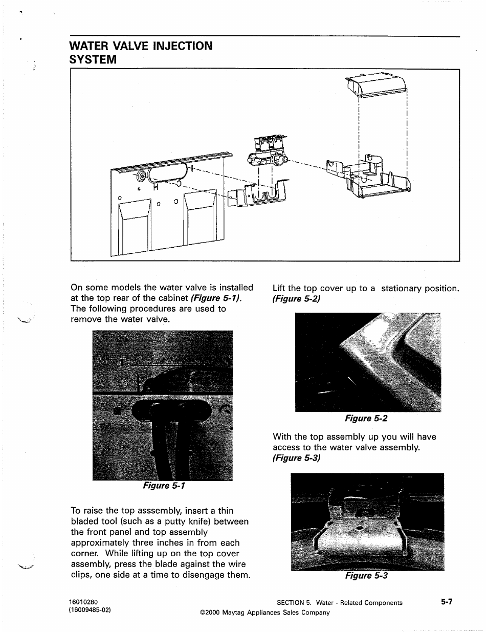 Water valve injection system | Maytag Atlantis User Manual | Page 47 / 120