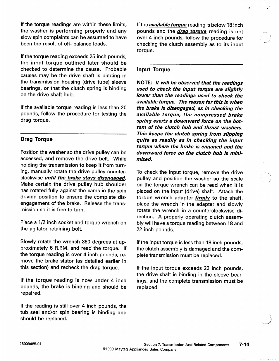 Maytag Atlantis User Manual | Page 68 / 120