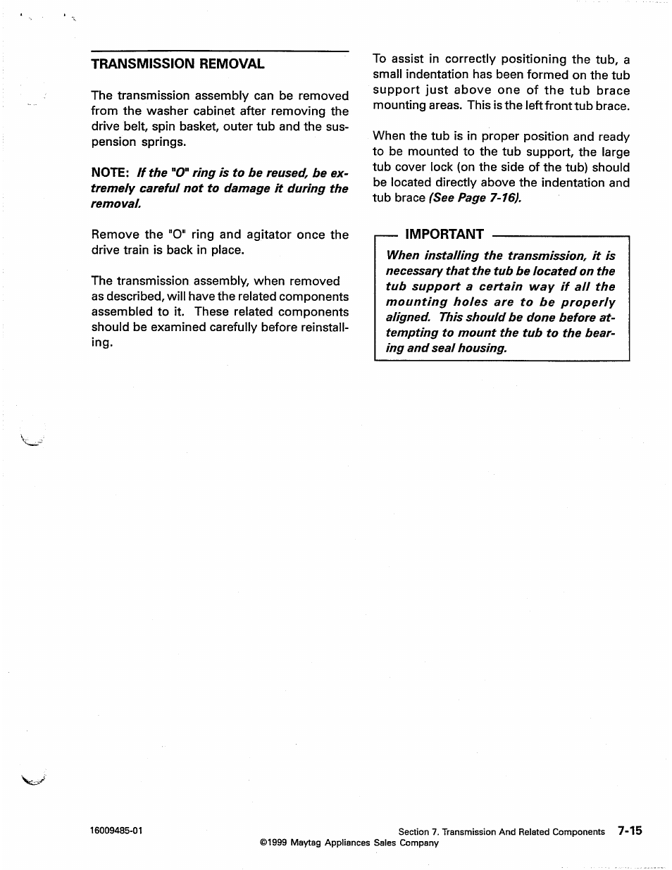 Maytag Atlantis User Manual | Page 69 / 120