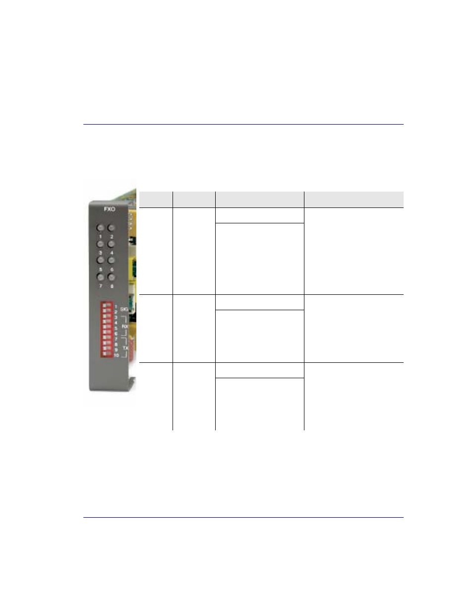 Dip switch settings, Dip switch settings -7 | Black Box COMPACT T1 MT850A User Manual | Page 391 / 592