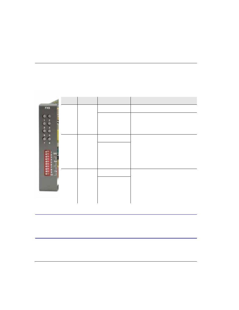 Dip switch settings, Dip switch settings -8 | Black Box COMPACT T1 MT850A User Manual | Page 402 / 592