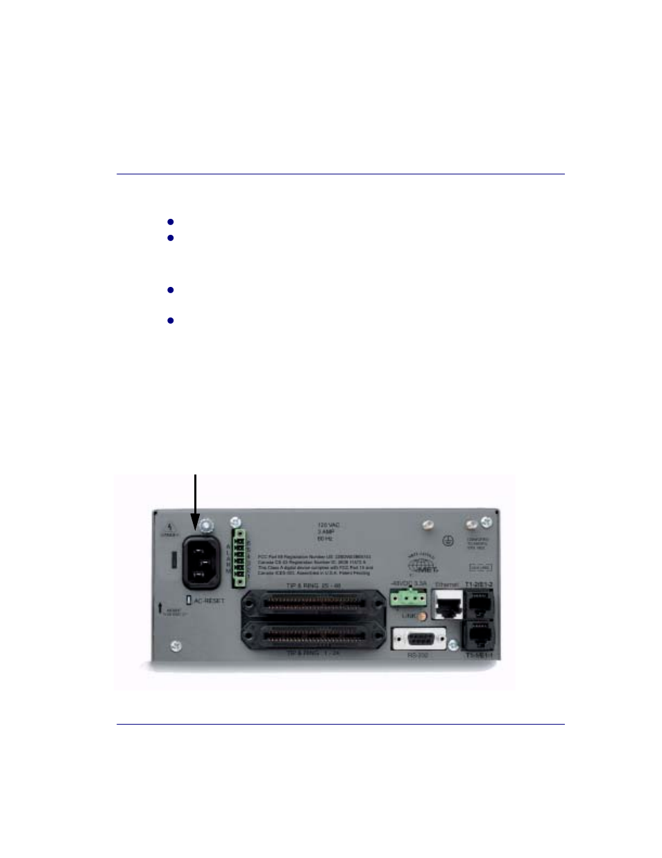 Interface connectors, Physical, Input power | Interface connectors -5 physical -5, Input power -5 | Black Box COMPACT T1 MT850A User Manual | Page 437 / 592