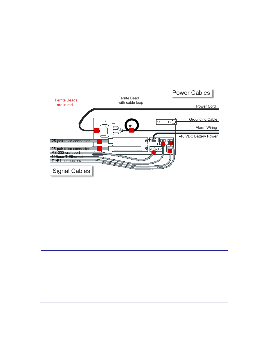 Compliant installation, Compliant installation -2, Signal cables power cables | Black Box COMPACT T1 MT850A User Manual | Page 52 / 592