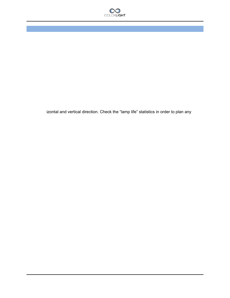 Maintenance and service plan, Maintenance and service plan 3 | Colorlight CL25 Installation manual User Manual | Page 9 / 52