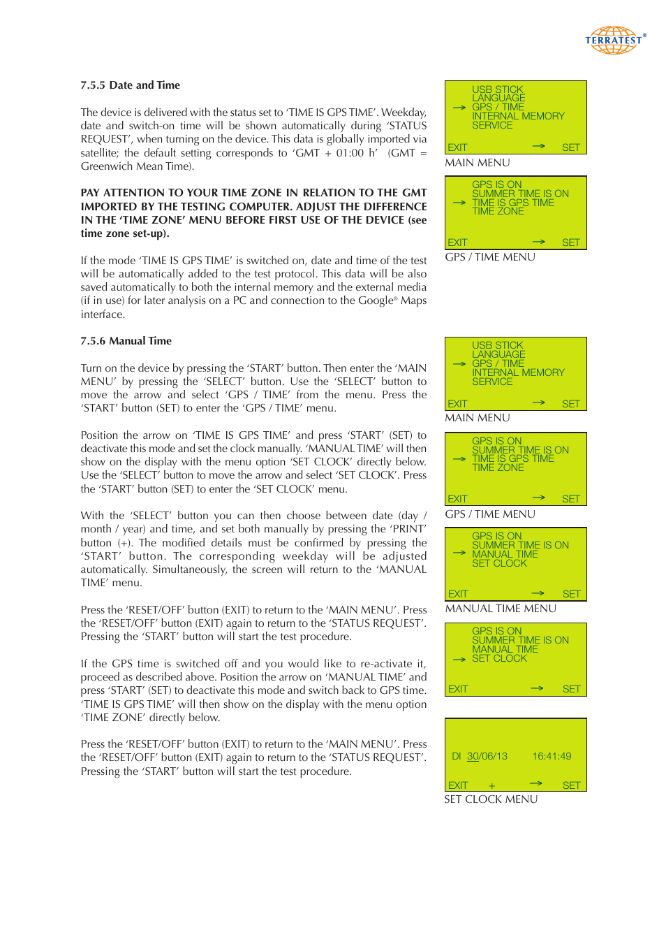 Humboldt 5000 BLU Light Weight Deflectometer User Manual | Page 51 / 96