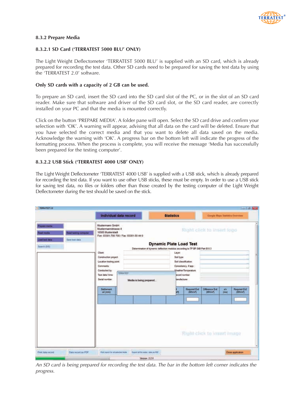 Humboldt 5000 BLU Light Weight Deflectometer User Manual | Page 63 / 96