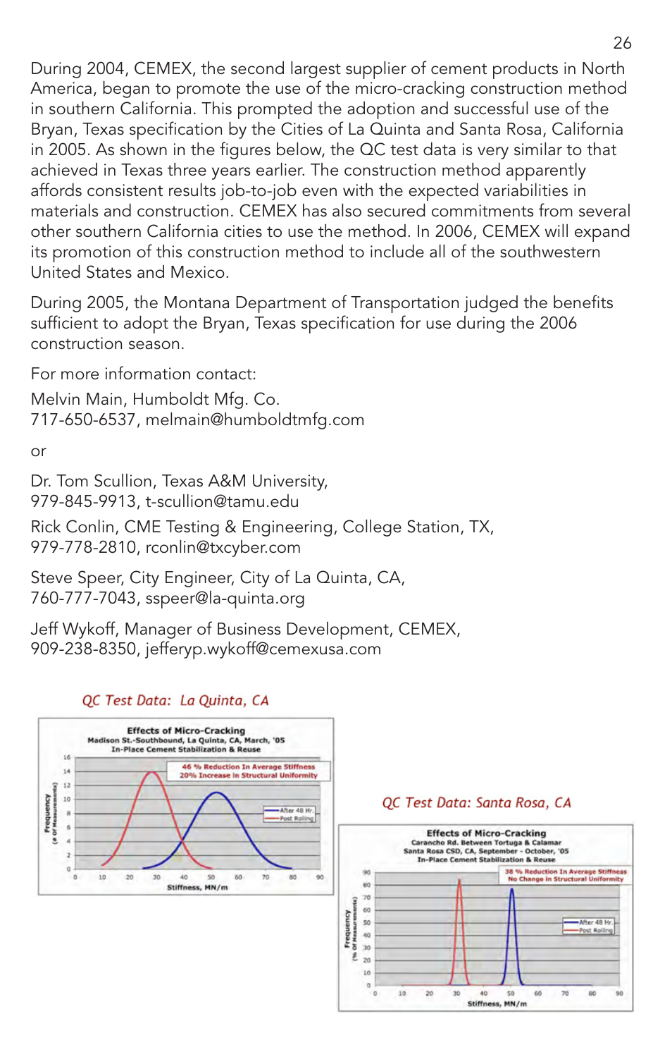 Humboldt H-4140 GeoGauge User Manual | Page 26 / 42